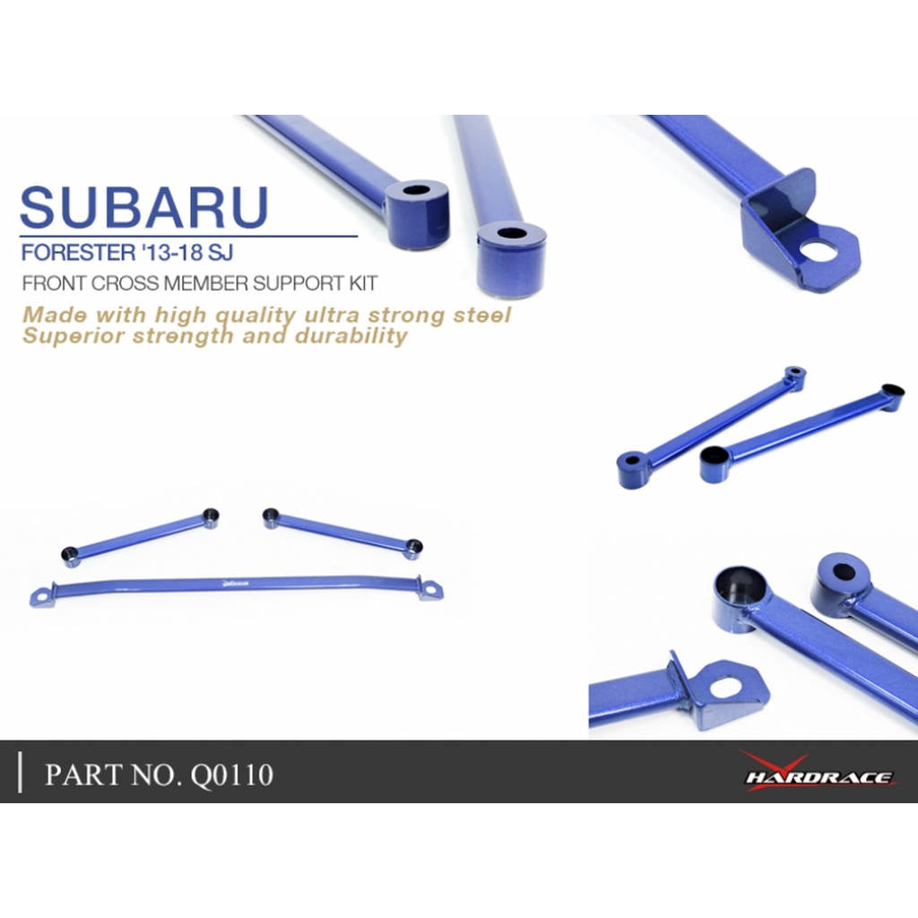 HARDRACE Q0110 BODY REINFORCED BAR SUBARU FORESTER SJ 13-18 Photo-7 