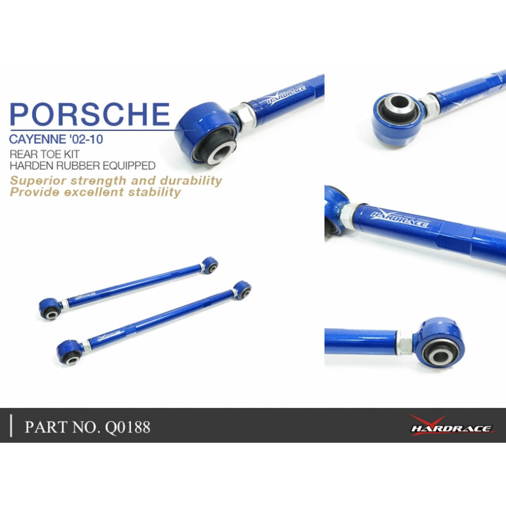 HARDRACE Q0188 ADJ. CAMBER/TOE/CASTER ARM- PORSCHE PORSCHE CAYENNE 9PA 02-10 Photo-4 
