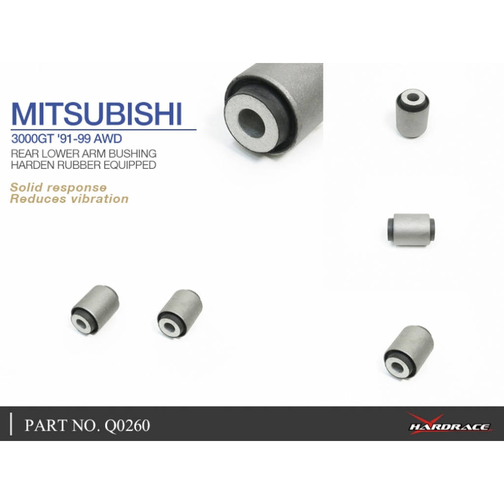 HARDRACE Q0260 HARDEN RUBBER BUSHING MITSUBISHI 3000GT 91-99 Photo-4 