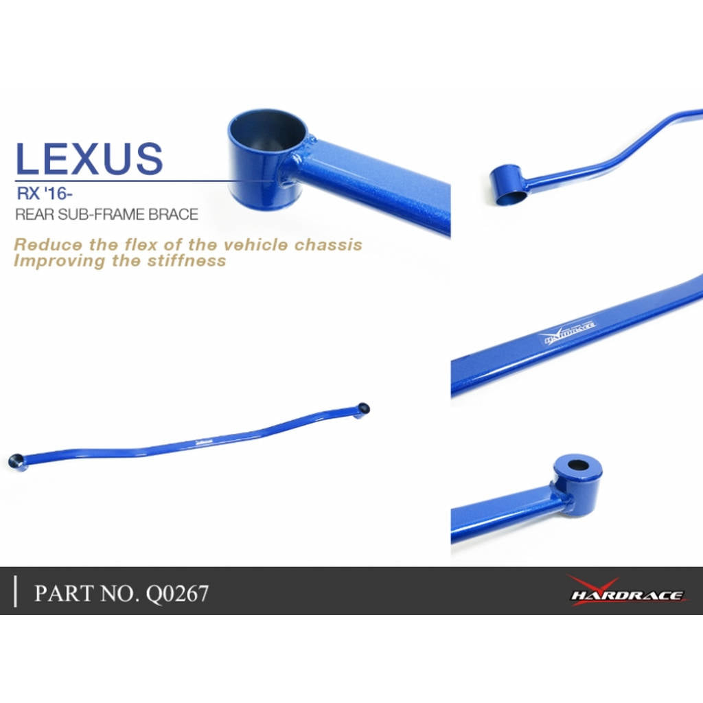 HARDRACE Q0267 BODY REINFORCED BAR LEXUS LEXUS RX AL20 16- Photo-5 
