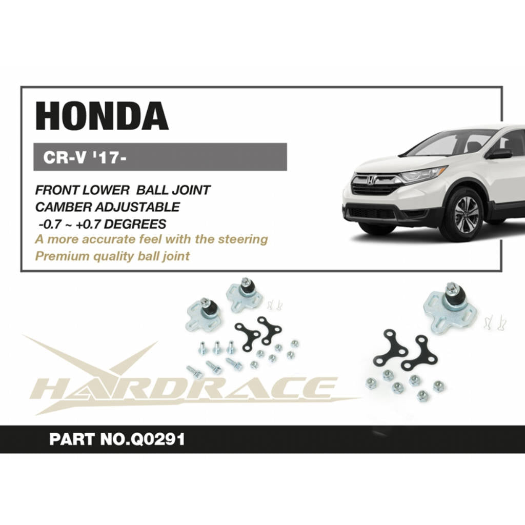 HARDRACE Q0291 RC BALL JOINT HONDA CRV 17- Photo-5 