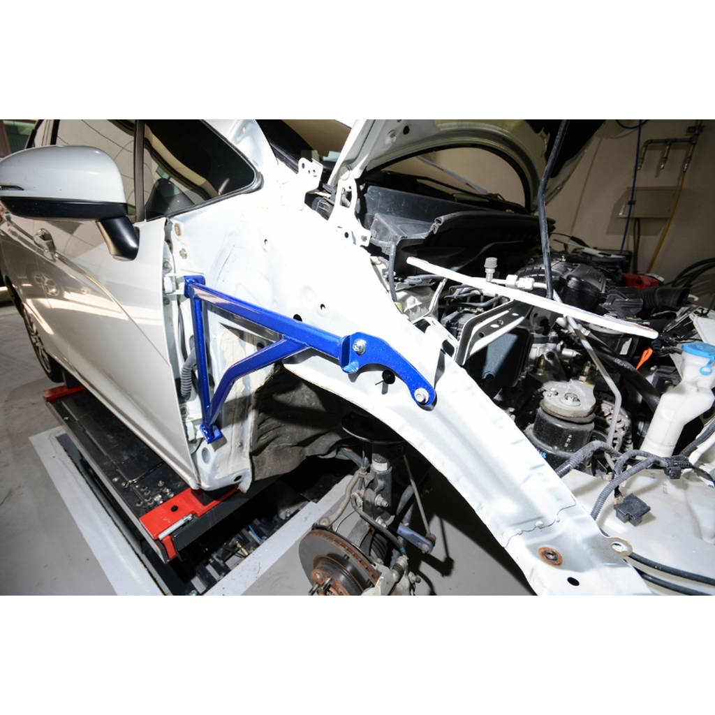 HARDRACE Q0333 BODY REINFORCED BAR HONDA FIT GK 14- Photo-7 