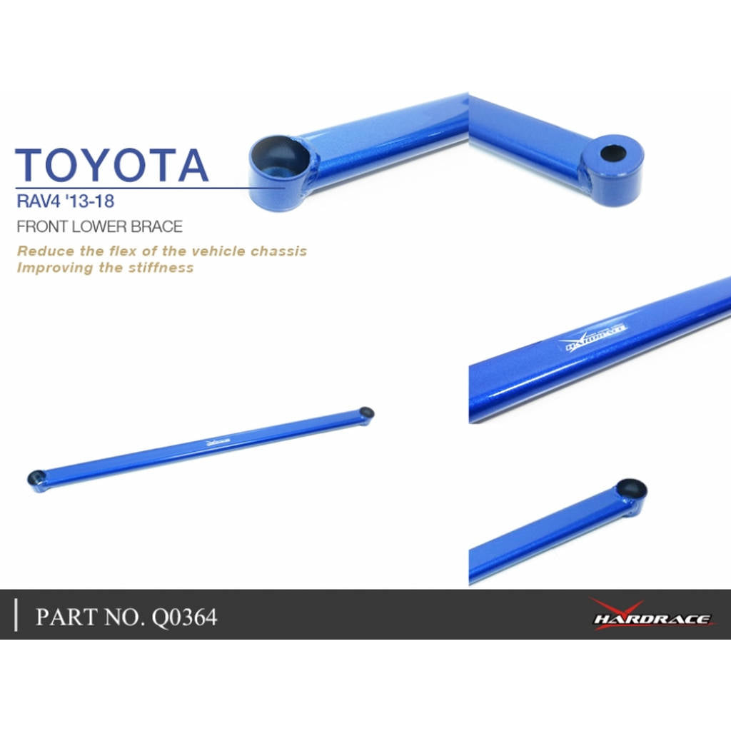 HARDRACE Q0364 BODY REINFORCED BAR TOYOTA RAV4 XA40 13-18 Photo-4 