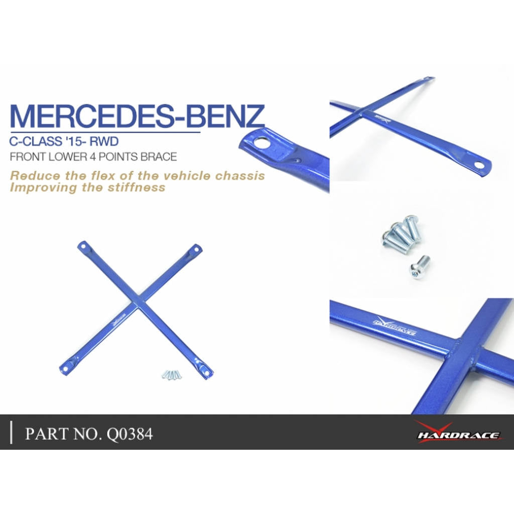 HARDRACE Q0384 BODY REINFORCED BAR MERCEDES-Benz W205 C'S W205/S205/C205 15- Photo-7 