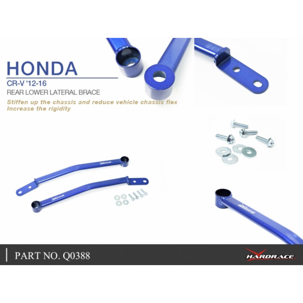 HARDRACE Q0388 BODY REINFORCED BAR HONDA CRV RM1/3/4 12-16 Photo-6 