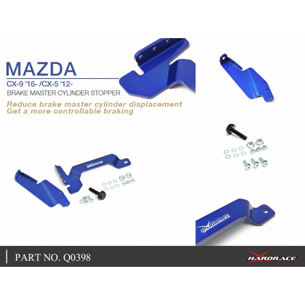 HARDRACE Q0398 BRAKE MASTER CYLINDER STOPPER MAZDA CX9 TC 16- Photo-7 