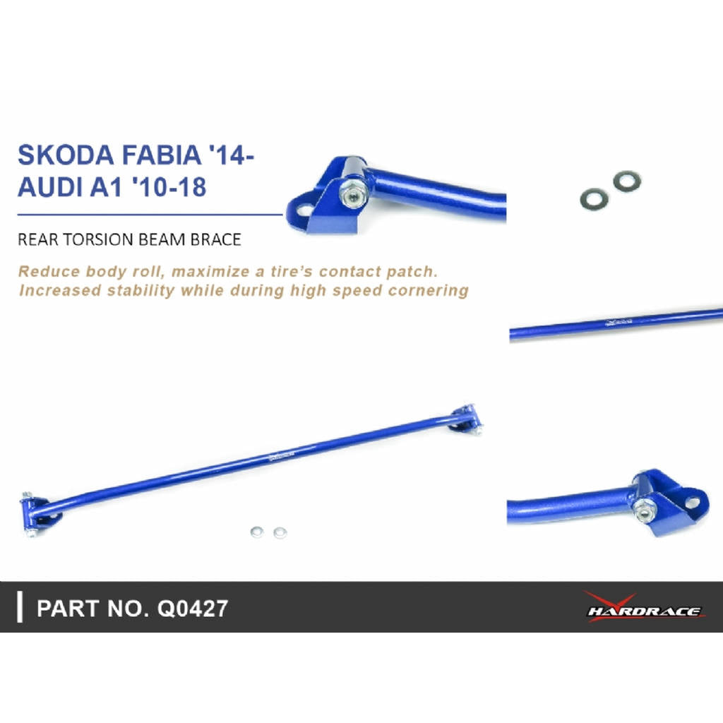 HARDRACE Q0427 BODY REINFORCED BAR SKODA FABIA NJ 14- Photo-7 