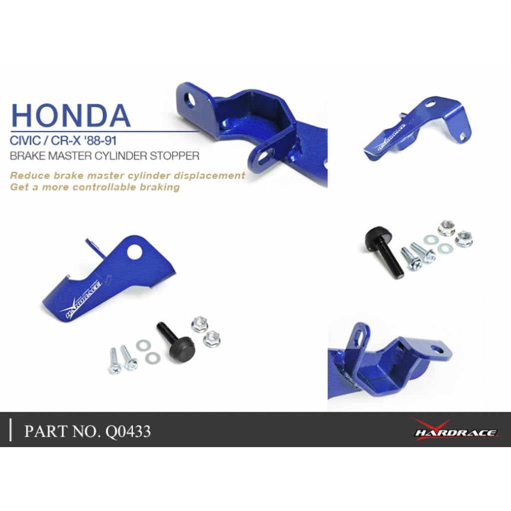 HARDRACE Q0433 BRAKE MASTER CYLINDER STOPPER HONDA CIVIC EF 88-91 Photo-6 