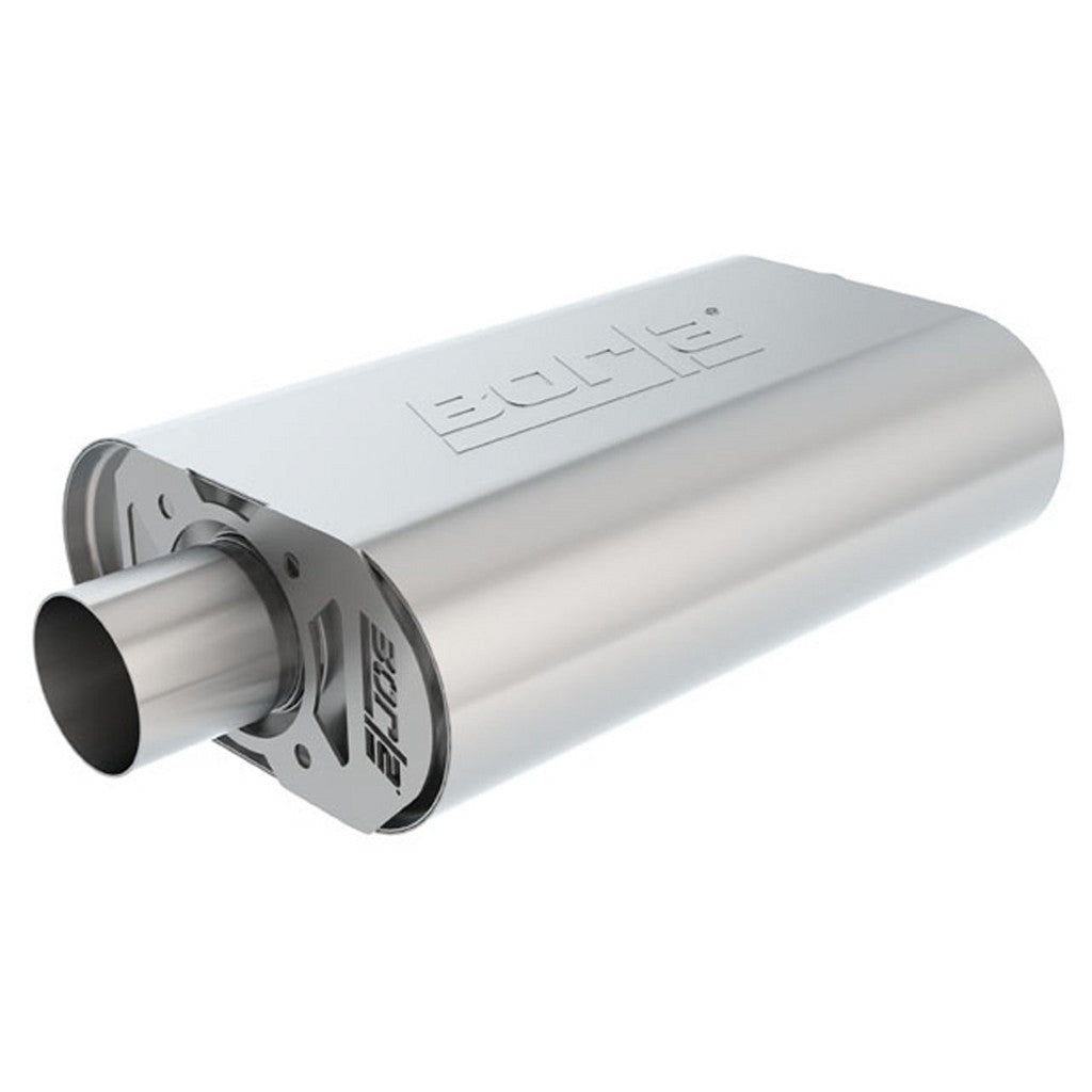 BORLA 400851 Crate Mufflers S-Type 2.5" x 2.5" GM Stock 396 CID Photo-0 