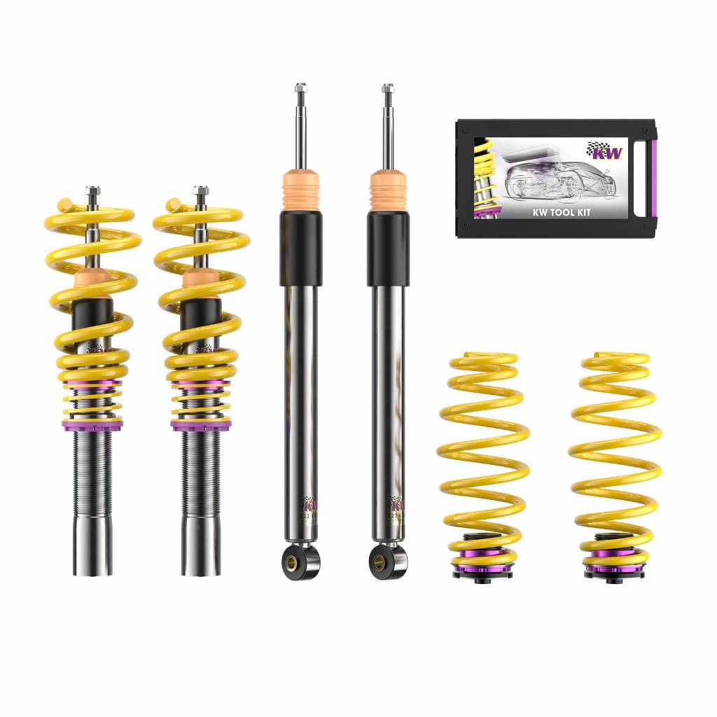 KW 10210090 Coilover Kit INOX V1 AUDI Q5; (8R, 8R1) Photo-0 