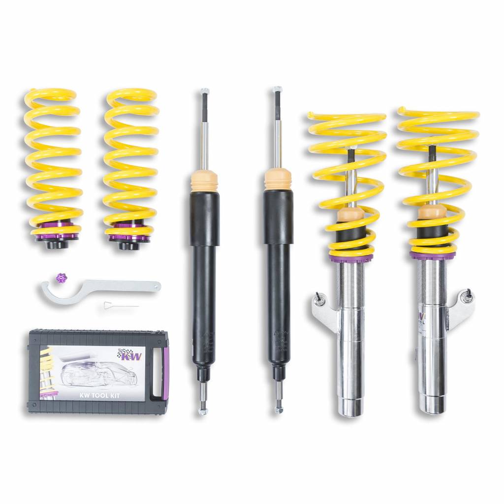 KW 10220039 Coilover Kit INOX V1 BMW 1er / 1-series (E81, E87); (187,1K2,1K4) Photo-0 