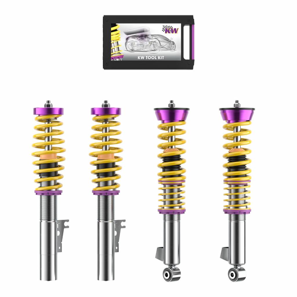 KW 10271002 Coilover Kit INOX V1 PORSCHE 911; (996, 996 Turbo) Photo-0 