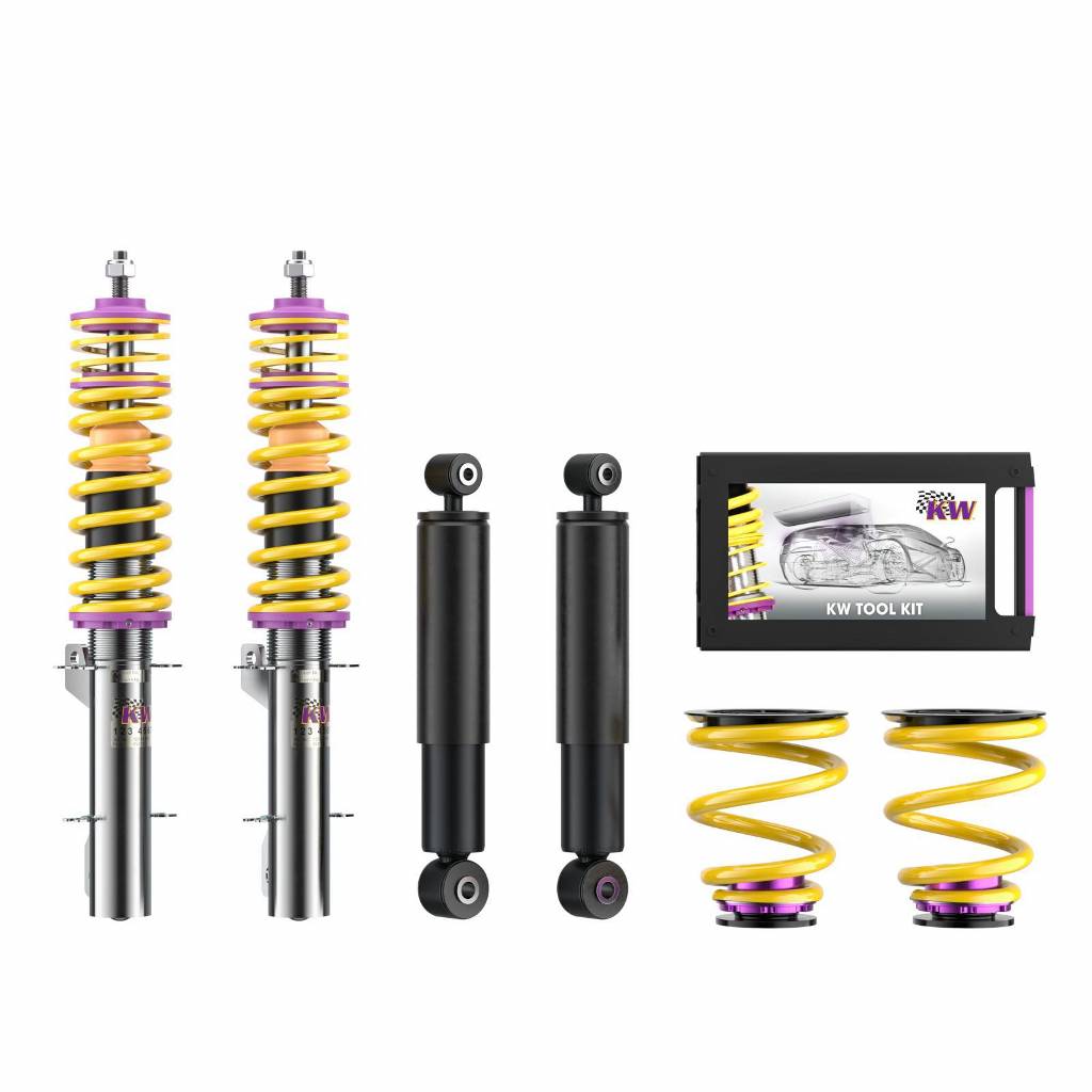 KW 10280031 Coilover Kit INOX V1 AUDI A3; (8L) Photo-0 