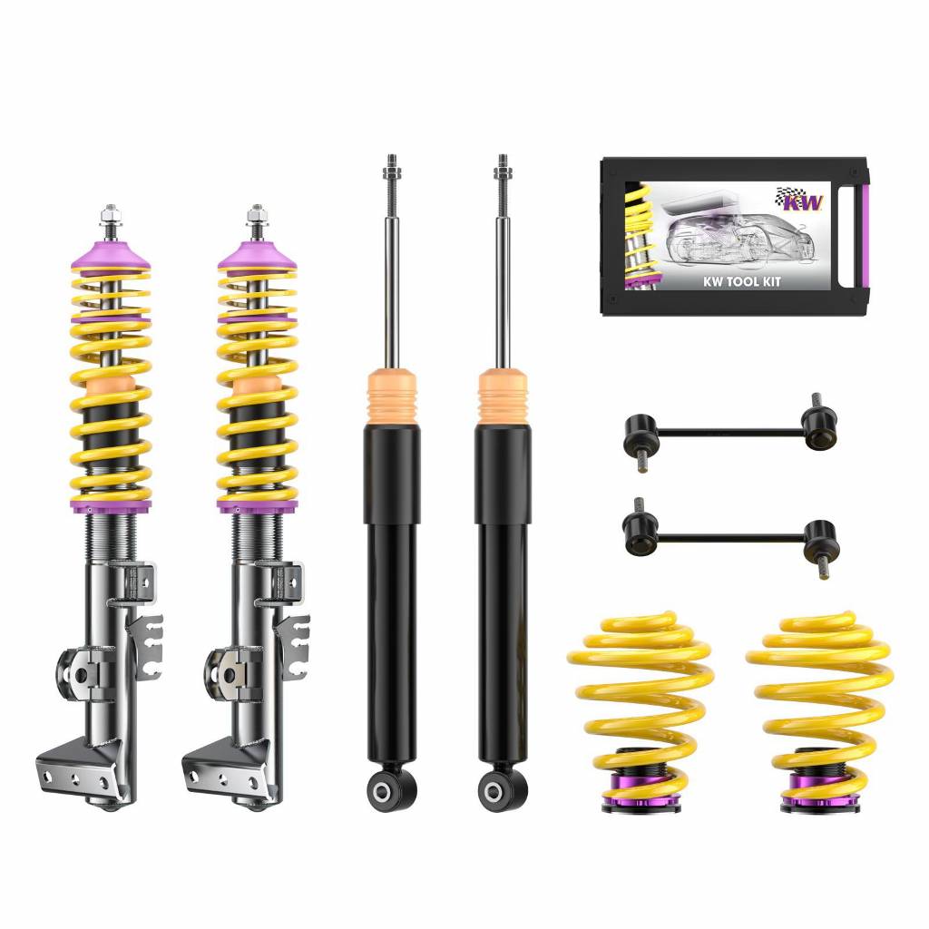 KW 15220012 Coilover Kit INOX V2 for BMW M3 (E36); (M3B, M3/B) Photo-0 