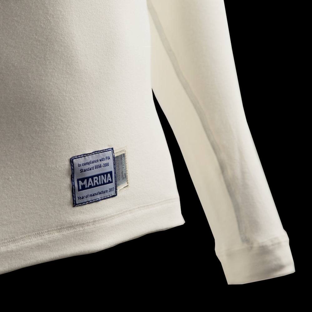 MARINA RACEWEAR R50-015:TXS-S FIA Underwear Top M2 White size XS/S Photo-3 