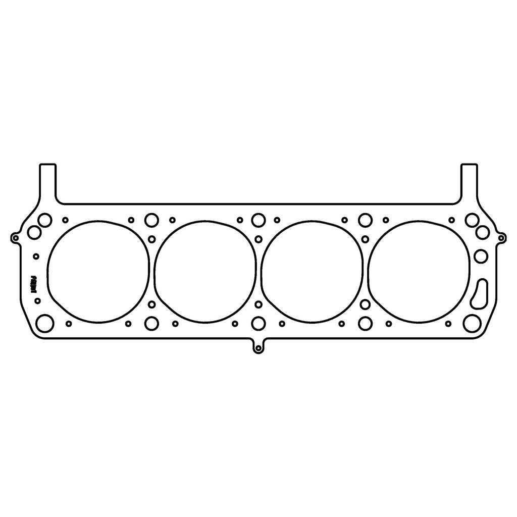 COMETIC C5362 Head Gasket .040" MLS LEFT SIDE HEAD GASKT FORD SVO 302/351 HD GSK 4.150" Photo-0 