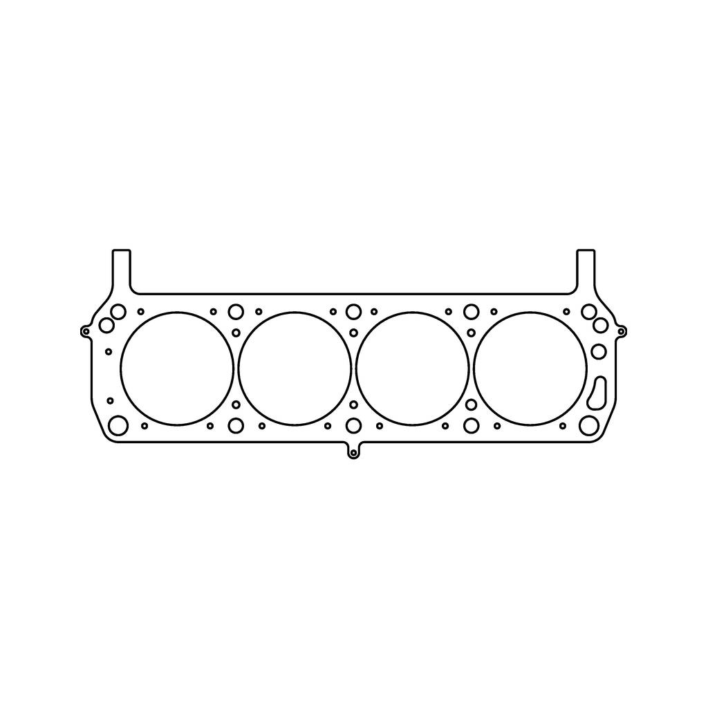 COMETIC C5484-080 Head Gasket .080" MLS-5 FORD 302/351 4.180" ROUND BORE Photo-0 