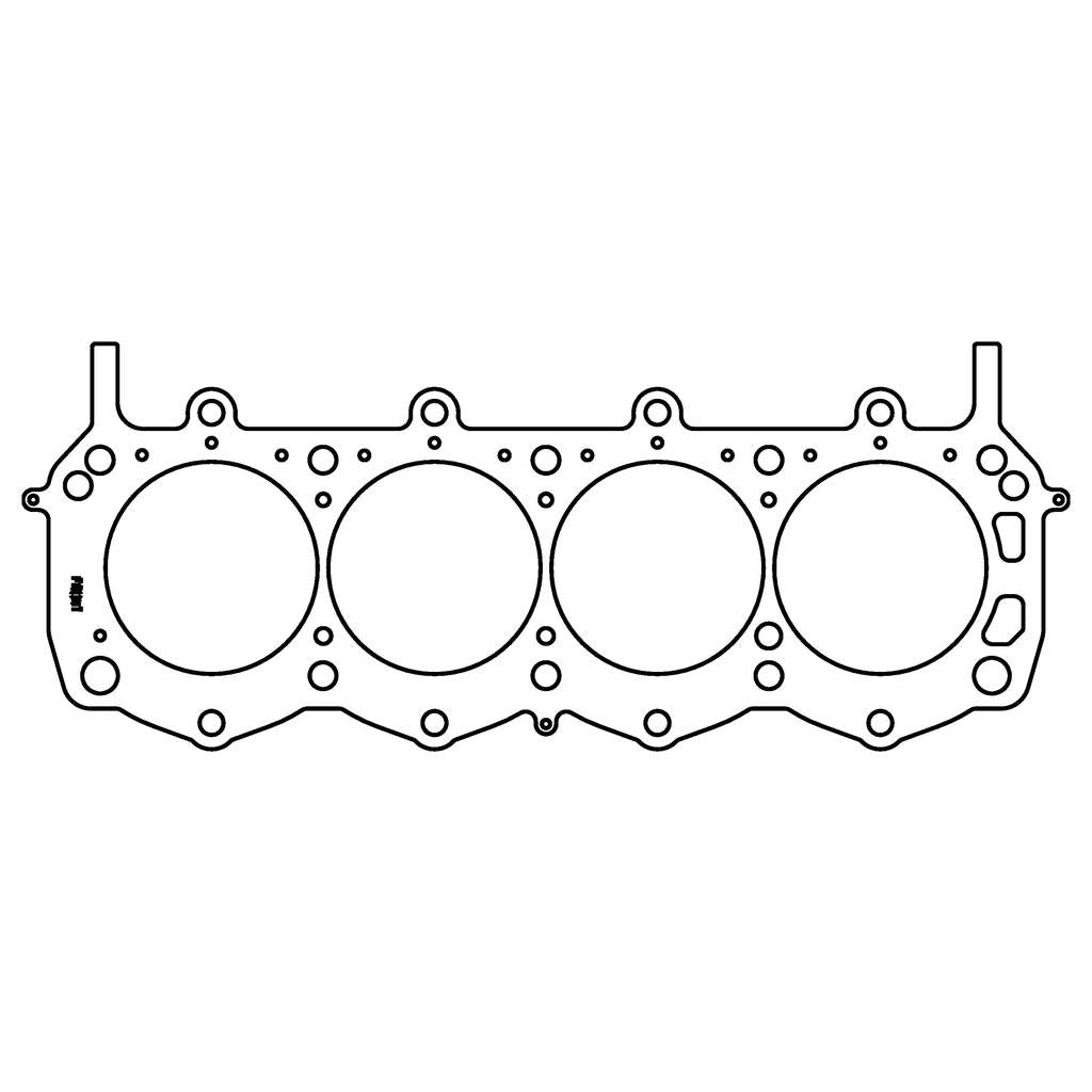 COMETIC C5134-040 Head Gasket .040" MLS 6 BOLT 10 DEG HEADS FORD MAN-O-WAR 4.155" BORE Photo-0 