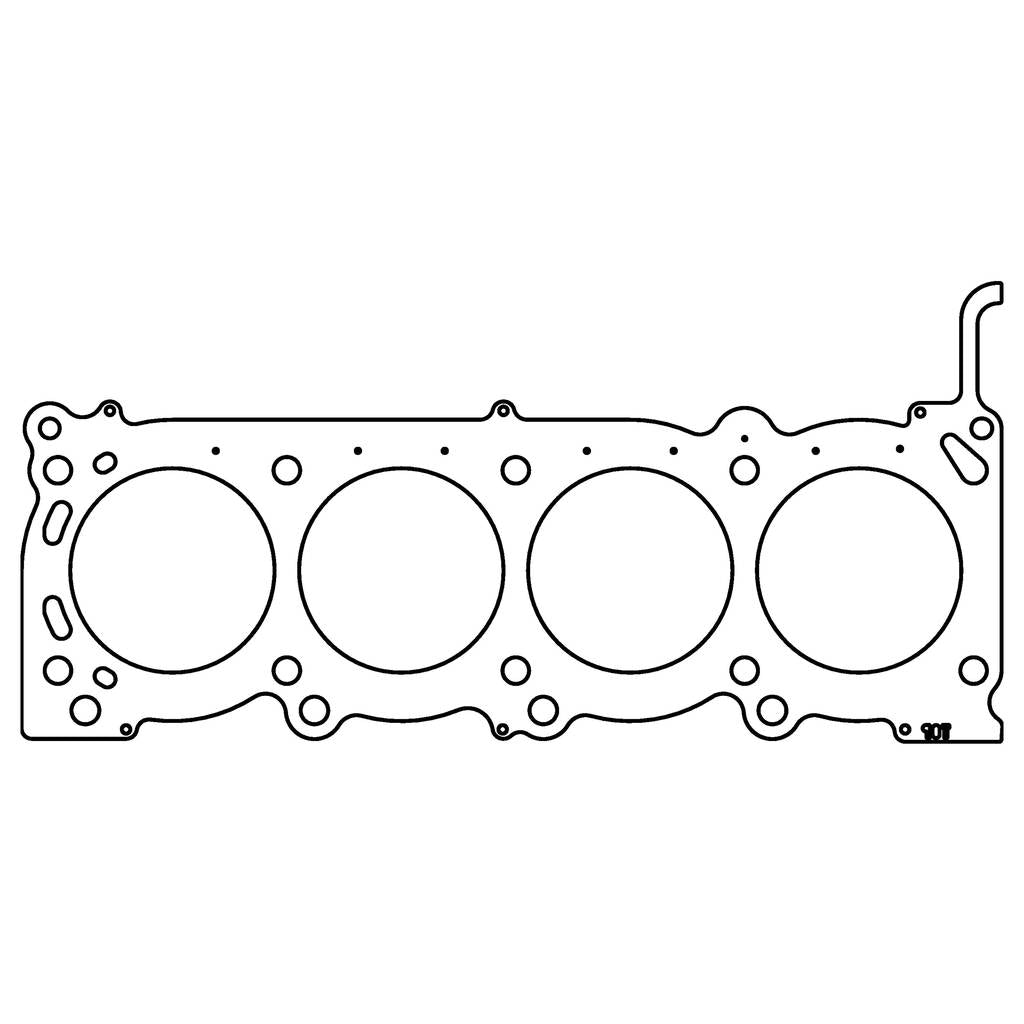 COMETIC C4922-040 Head Gasket .040" MLS LHS NISSAN VK566DE 5.6L 100MM 04+ Photo-0 