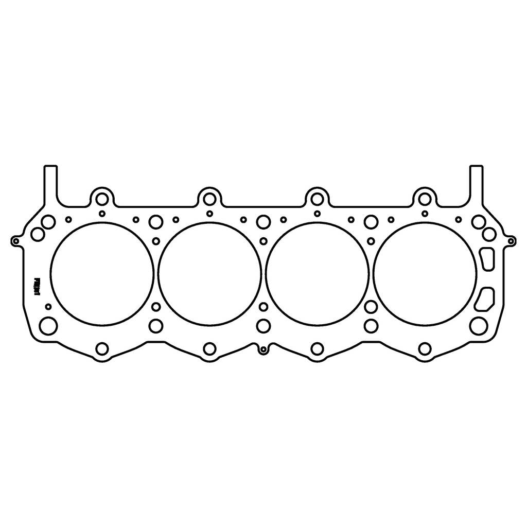 COMETIC C5135-051 Head Gasket .051" MLS 6 BOLT 10 DEG HEADS FORD MAN-O-WAR 4.180" BORE Photo-0 