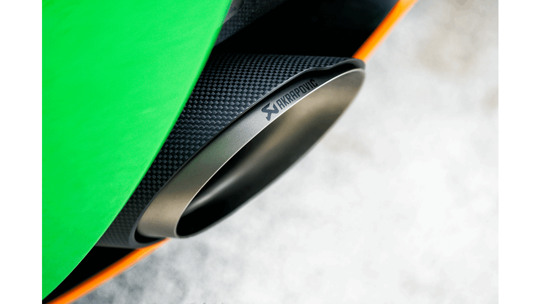 AKRAPOVIC S-MC/TI/3 Slip-On Line (Titanium) MCLAREN 570S/570S SPIDER/570GT 2016-2019 Photo-5 