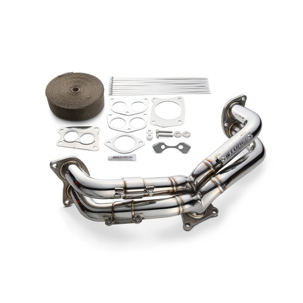 TOMEI TB6010-SB04B EXHAUST MANIFOLD KIT EXPREME FA20DIT EQUAL LENGTH with TITAN EXHAUST BANDAGE Photo-0 