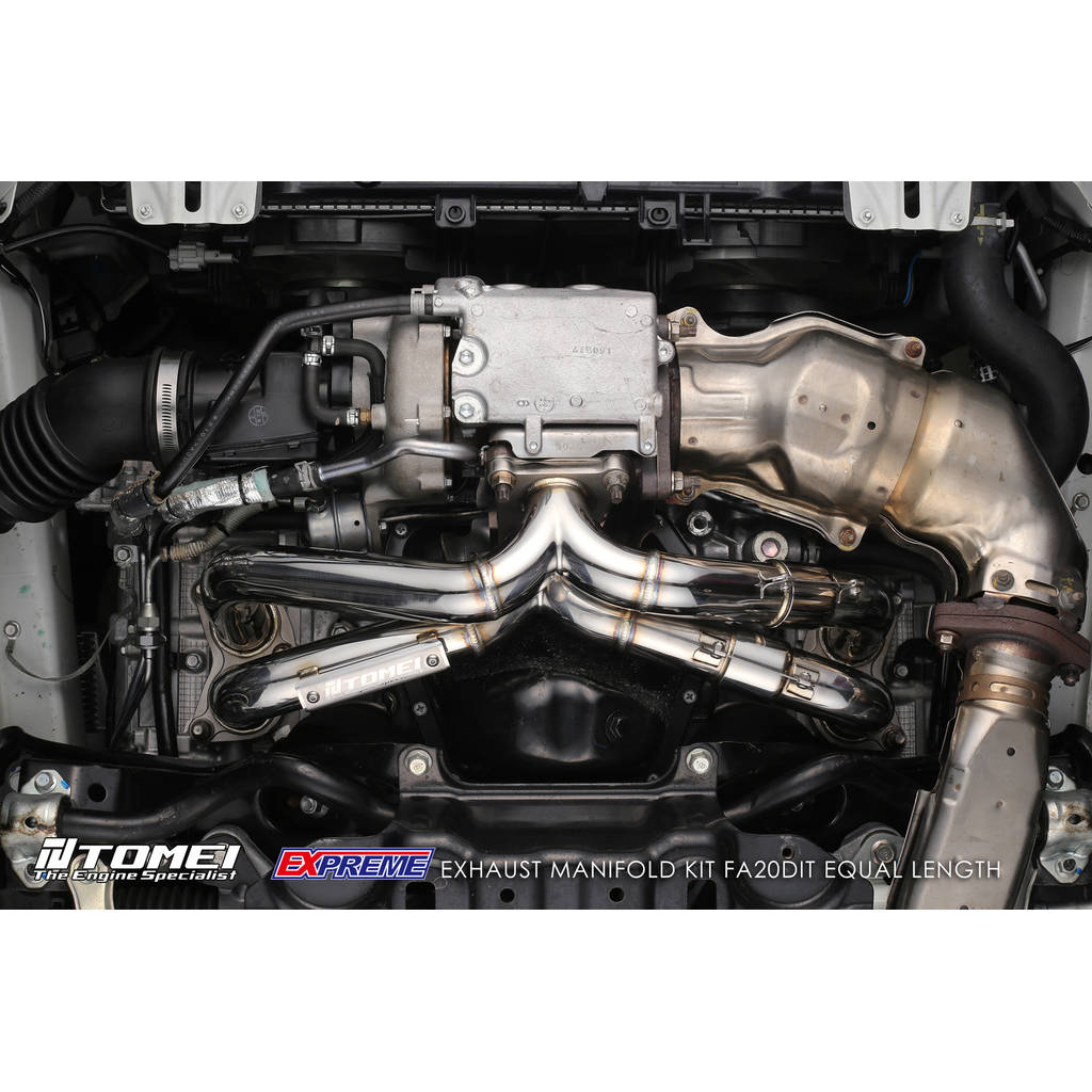 TOMEI TB6010-SB04B EXHAUST MANIFOLD KIT EXPREME FA20DIT EQUAL LENGTH with TITAN EXHAUST BANDAGE Photo-4 