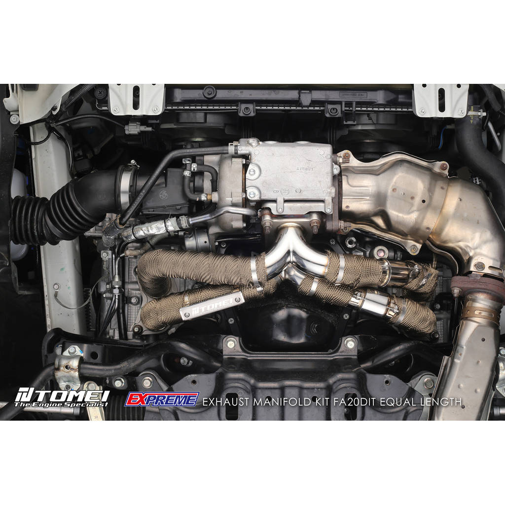 TOMEI TB6010-SB04B EXHAUST MANIFOLD KIT EXPREME FA20DIT EQUAL LENGTH with TITAN EXHAUST BANDAGE Photo-5 