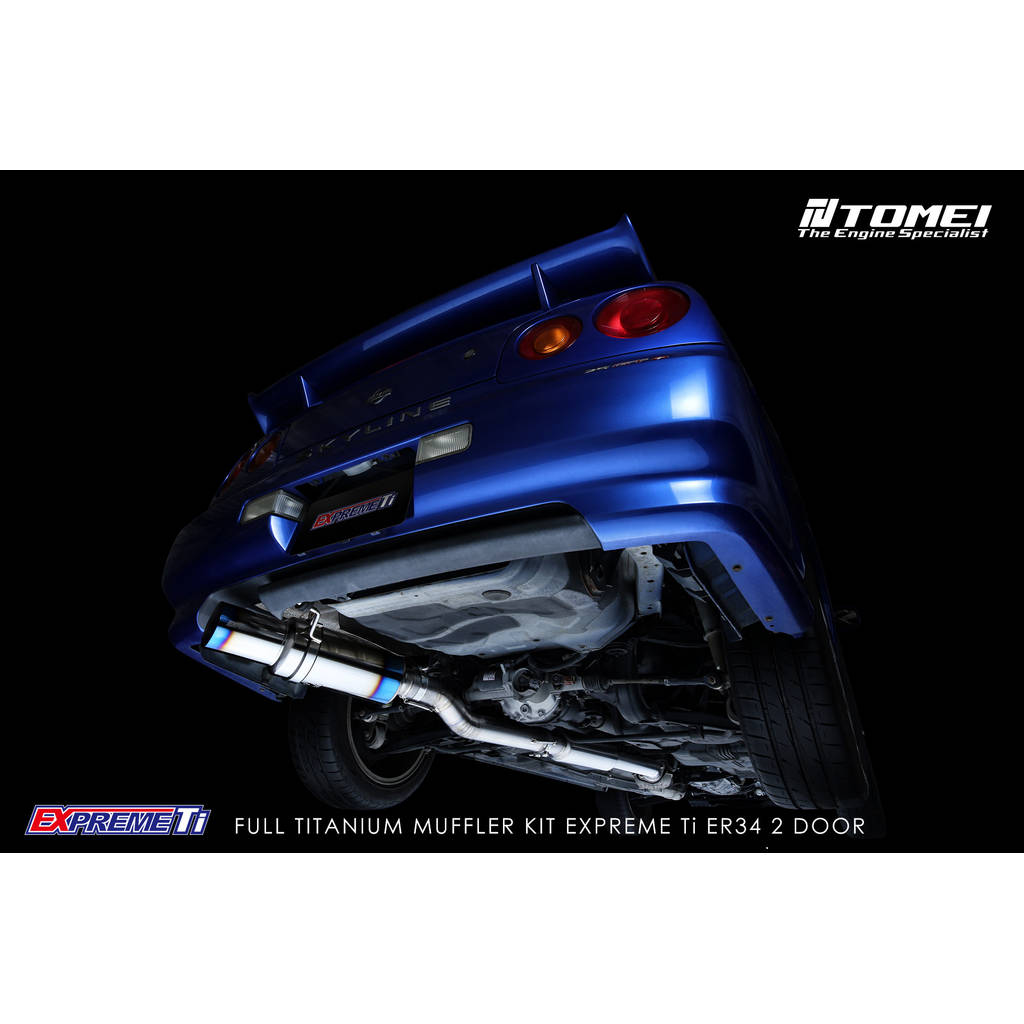 TOMEI TB6090-NS06A FULL TITANIUM MUFFLER KIT EXPREME Ti ER34 2 DOOR Photo-3 