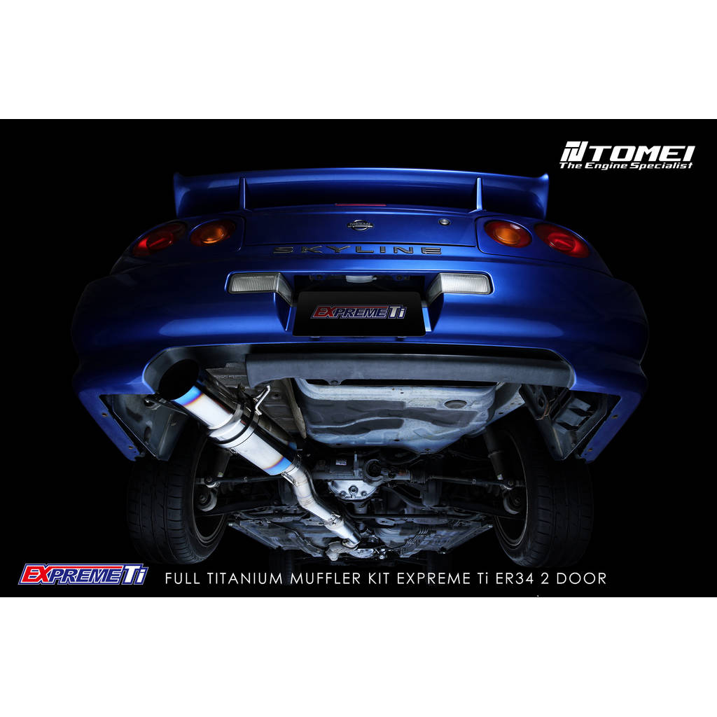 TOMEI TB6090-NS06A FULL TITANIUM MUFFLER KIT EXPREME Ti ER34 2 DOOR Photo-4 