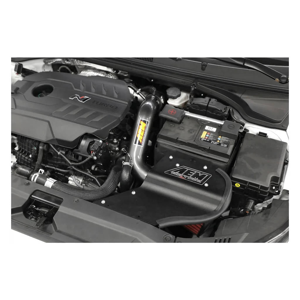AEM 21-873C Cold Air Intake System HYUNDAI VELOSTER N L4-2.0L F / I TURBO; 2019-2020 Photo-4 