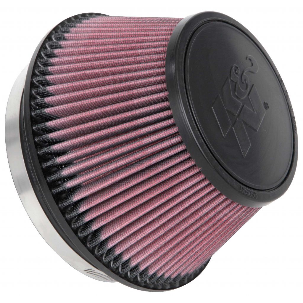 K&N RU-1009 UNIVERSAL Clamp-On Air Filter 6"FLG, 7-1/2"B, 5-1/8", 4"H Photo-0 