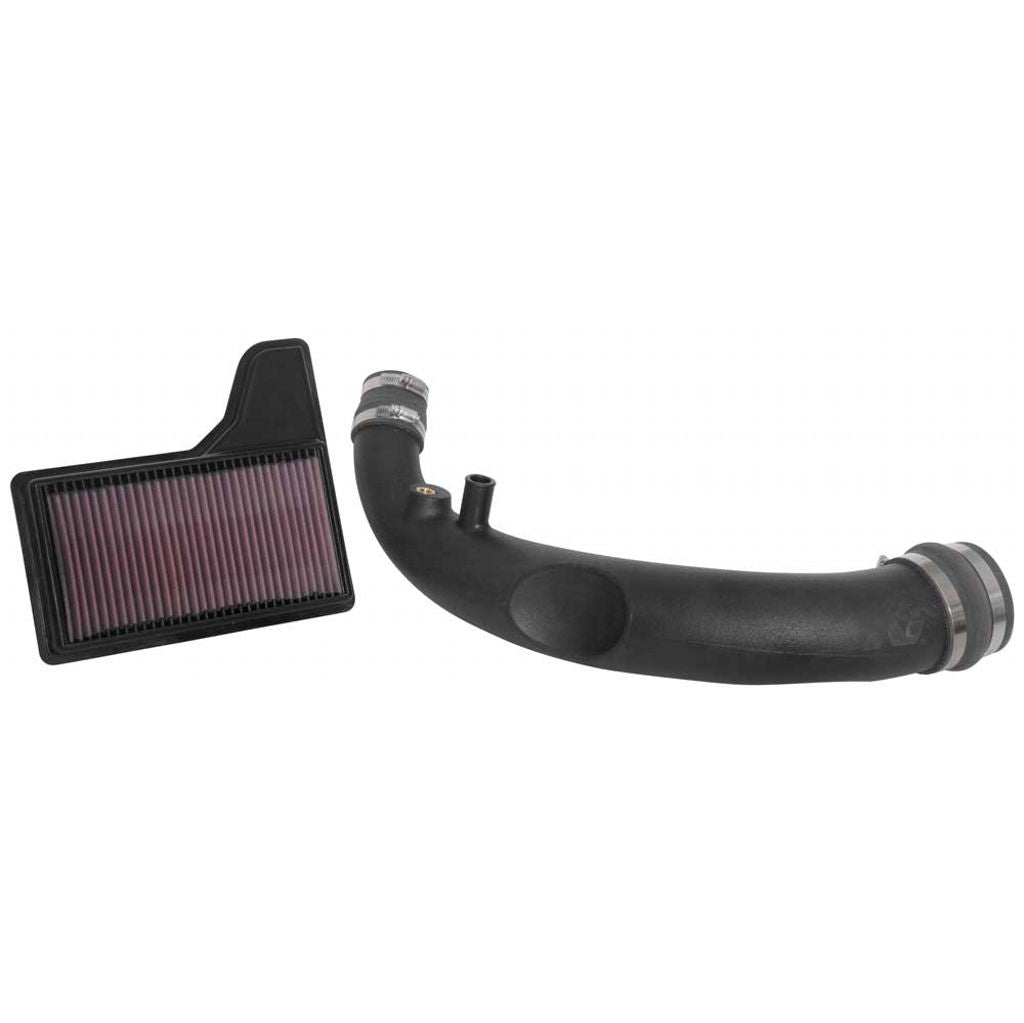 K&N 57-2606 Performance Air Intake System FIPK; FORD MUSTANG L4-2.3L F/I, 2018-2019 Photo-0 