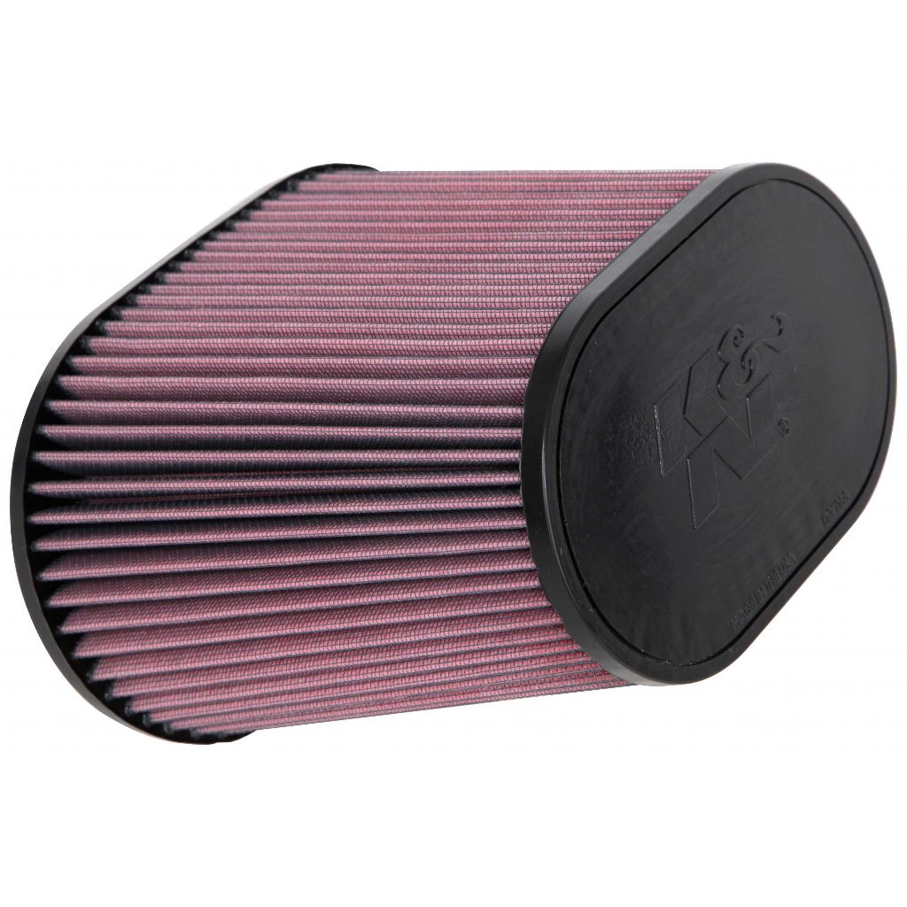 K&N RE-1040 UNIVERSAL Clamp-On Air Filter 4"FLG, 9" X 5-3/4"B, 7" X 4-1/2"T, 7-1/2"H Photo-0 