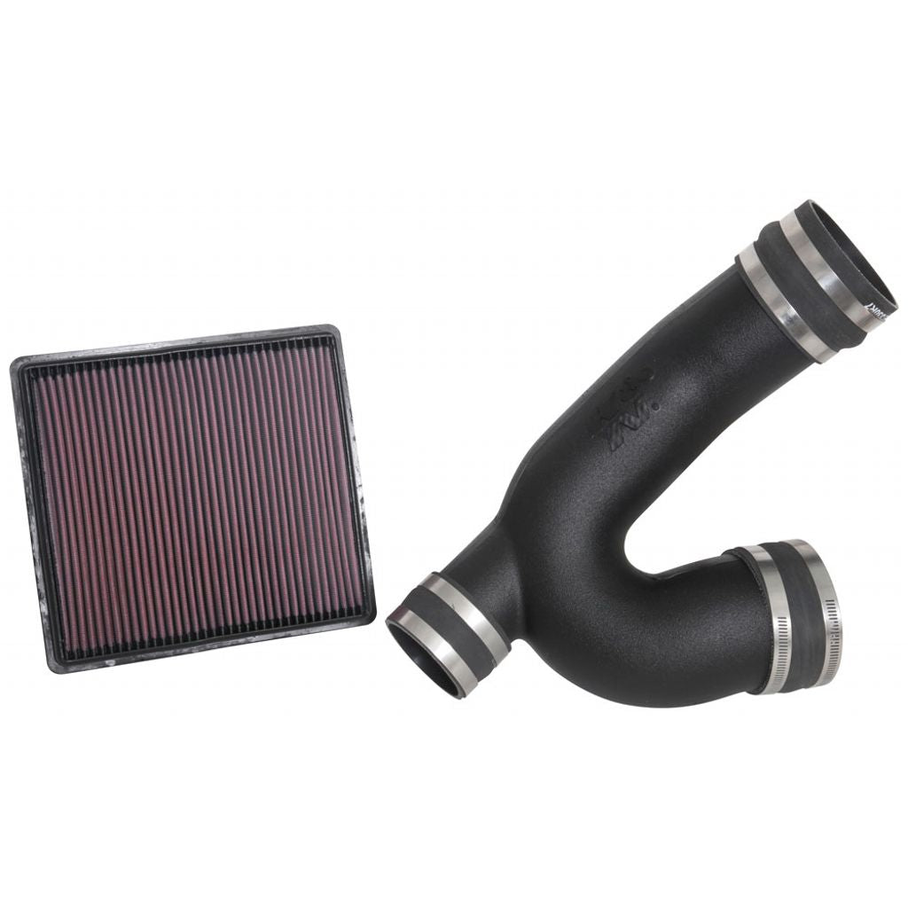 K&N 57-2601 Performance Air Intake System FIPK; FORD F150 ECOBOOST V6-3.5L F/I, 2018-2019 Photo-0 