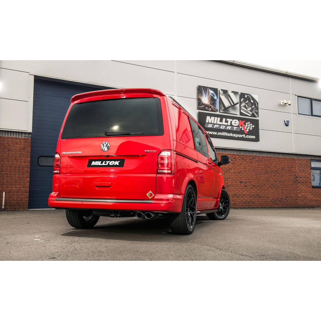 MILLTEK SSXVW454 Active Sound Control VW Transporter \ Caravelle T5 LWB 1.9 TDi (85ps & 104ps) 2WD and 4MOTION Photo-1 