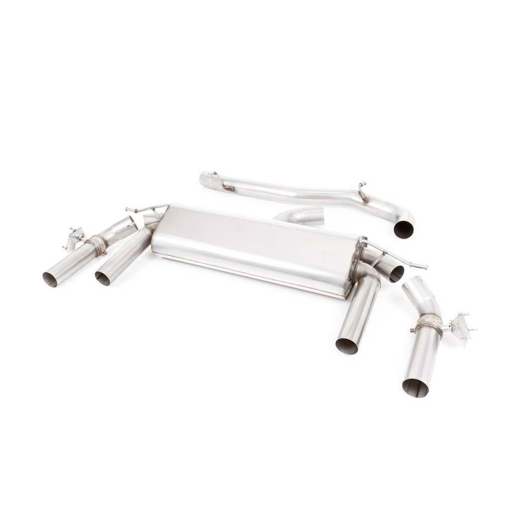 MILLTEK SSXSE220 Cat-back Quad 100mm GT100 SEAT Ateca Cupra 300 4Drive (GPF/OPF Models Only) Photo-0 