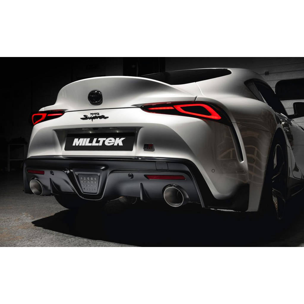 MILLTEK SSXTY112 Particulate Filter-back 115 GT TOYOTA GR Supra A90 Coupe 3.0 Turbo (UK/European with OPF/GPF) Photo-2 