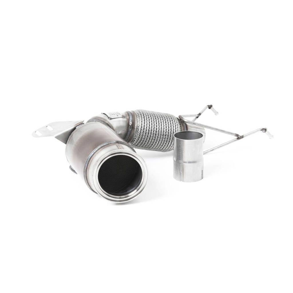 MILLTEK SSXM450 Large Bore Downpipe and Hi-Flow Sports Cat MINI Mk3 (F55) MINI COOPER S 2.0 Turbo LCI with GPF/OPF Only Photo-0 