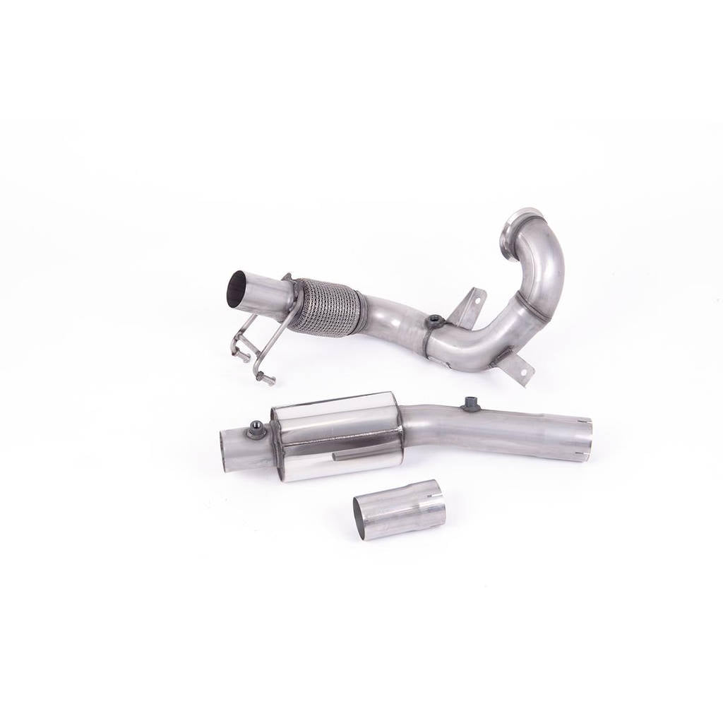 MILLTEK SSXVW554 Large-bore Downpipe and De-cat AUDI A1 40TFSI 5 Door 2.0 (200PS) with OPF/GPF Photo-0 
