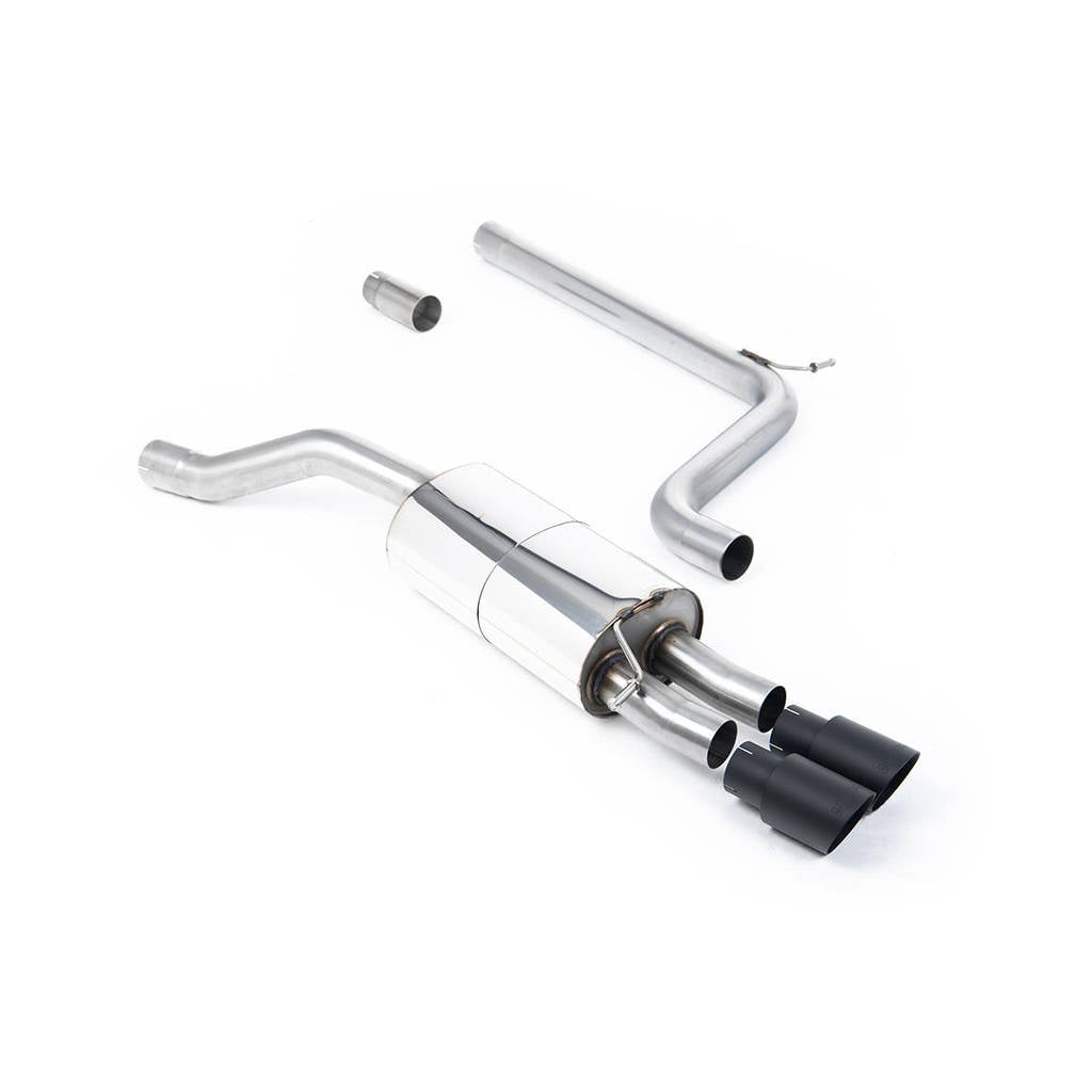 MILLTEK SSXVW557 Cat-back Twin 90mm GT90 VW Polo GTI 2.0 TSI (AW - 5 Door) - Non GPF/OPF Models Only Photo-0 