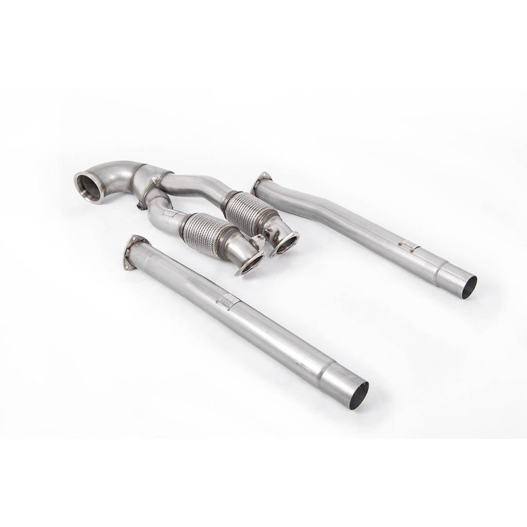 MILLTEK SSXAU888 Large-bore Downpipe and De-cat AUDI RS3 Saloon/Sedan 400PS (8V MQB) - Non-OPF/GPF Models Photo-0 