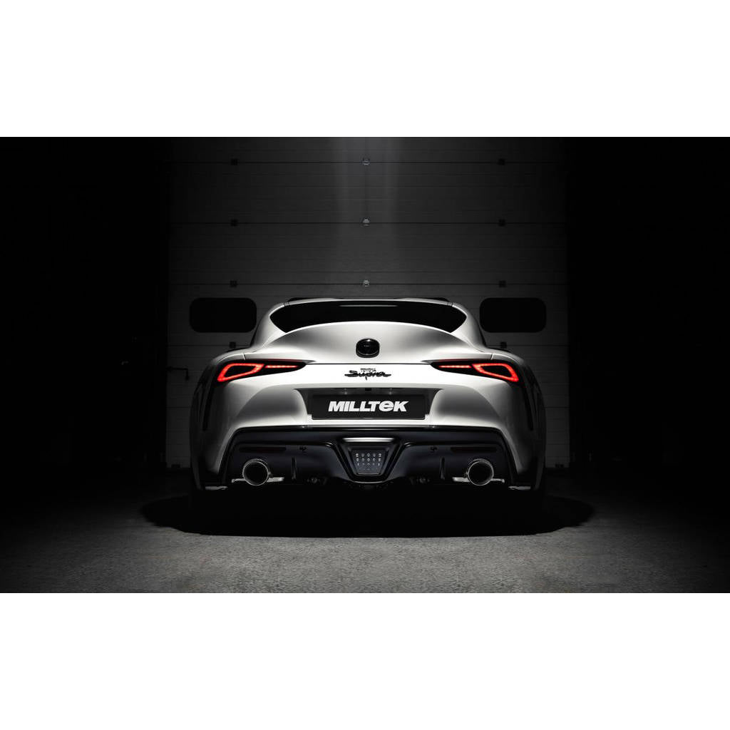 MILLTEK SSXTY109 Particulate Filter-back 115 GT TOYOTA GR Supra A90 Coupe 3.0 Turbo (UK/European with OPF/GPF) Photo-1 