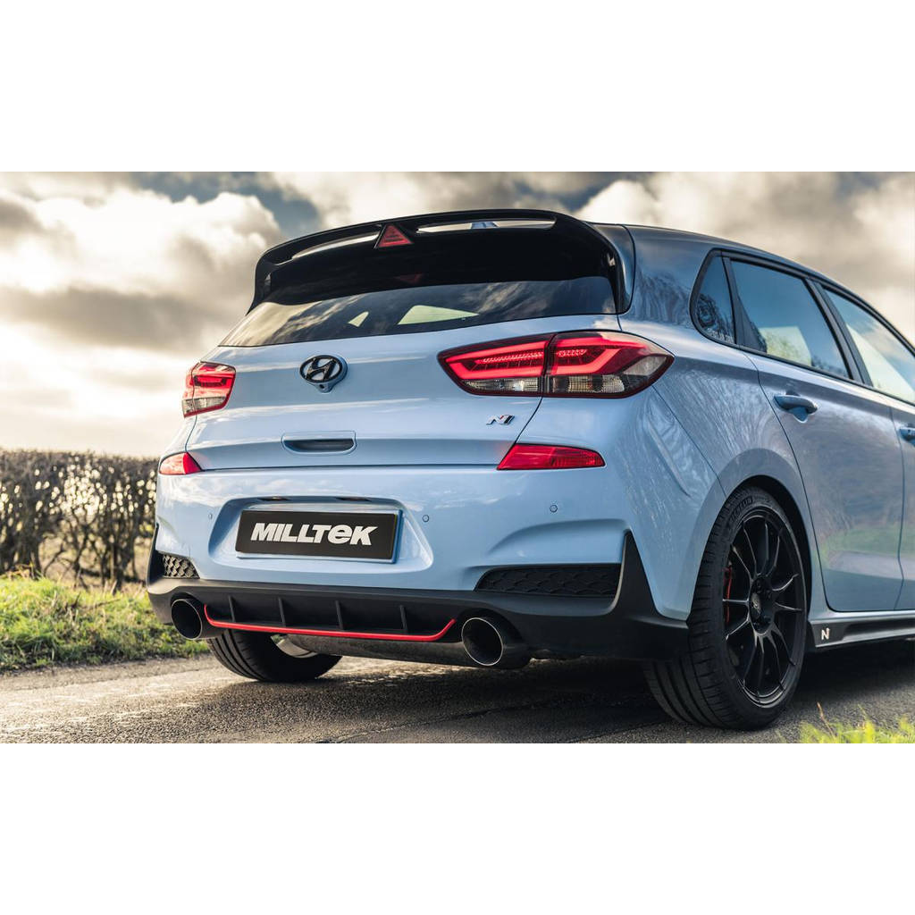 MILLTEK SSXHY128 Cat-back 115 GT HYUNDAI i30 N Performance 2.0 T-GDi Fastback (275PS - OPF/GPF models only) Photo-1 