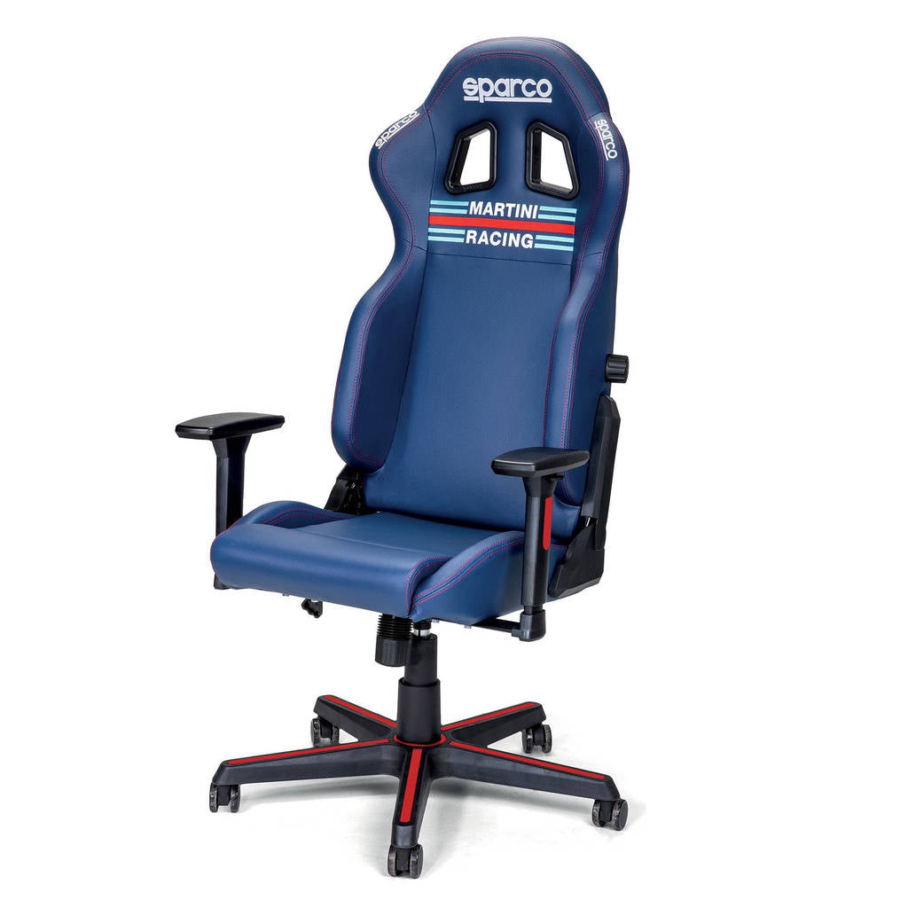 SPARCO 00998SPMR R100 MARTINI RACING Office seat, navy blue Photo-1 