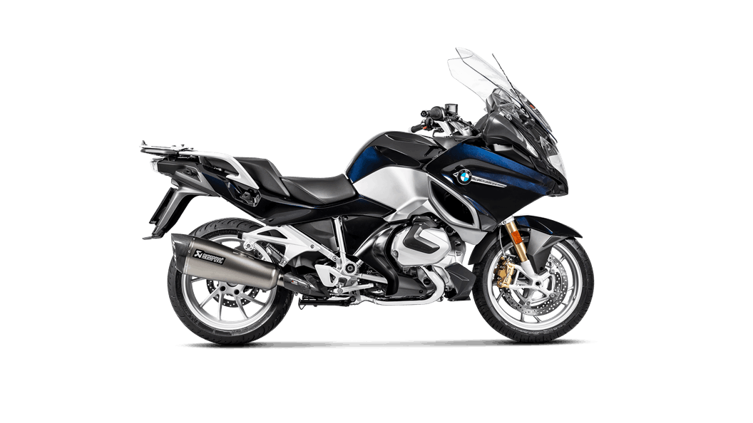 AKRAPOVIC S-B12SO21-HALAGT Slip-On Line (Titanium) BMW R 1250 RT 2019-2019 EC/ECE Type Approval Photo-2 