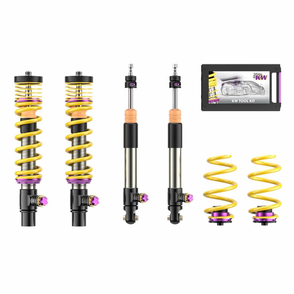 KW 3A7100BS Coilover Kit INOX V4 AUDI RS5 (B9); (B8) Photo-0 