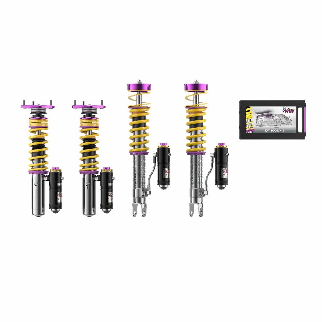 KW 3A771079 Coilover Kit INOX V4 PORSCHE 911; (991, 991G, 991H, 991 Turbo) Photo-0 