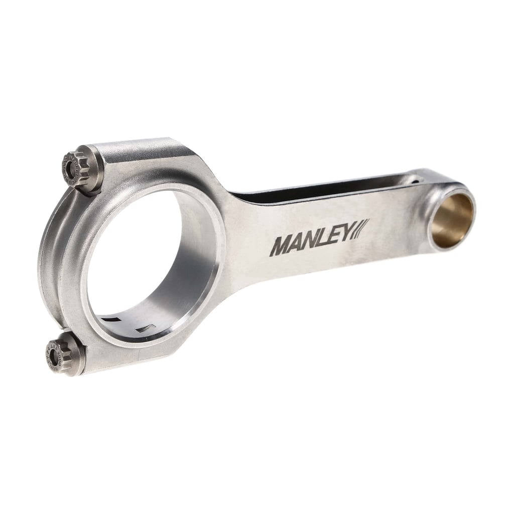 MANLEY 14056R-8 H-Beam Connecting Rod Set for CHEVROLET Small Block Photo-1 