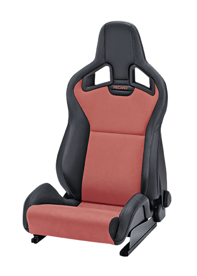 RECARO 410.10.2585 Sportster CS heated seat Artificial leather black/Dinamica red right Photo-0 